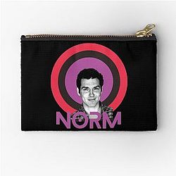 Norm MacDonald Retail Rainbow Zipper Pouch