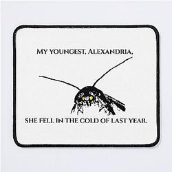 Norm Macdonald Moth Joke Mouse Pad