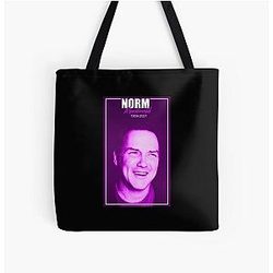 Rip Norm MacDonald 1959-2021 All Over Print Tote Bag
