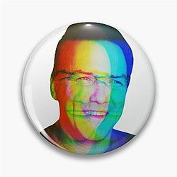 Norm Macdonald Portrait Pin