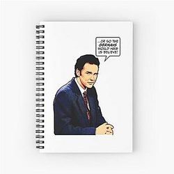 Norm Macdonald Spiral Notebook