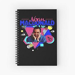 Norm MacDonald Spiral Notebook