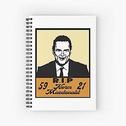 Norm Macdonald Spirit Notebook