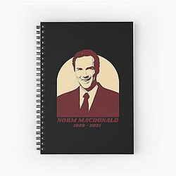 Norm MacDonald 1959-2021 Notebook