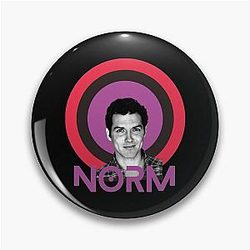 Norm MacDonald Pin