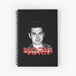 Rest in peace Comedian Norm McDonald Spiral Notebook