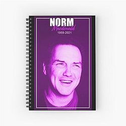 Rip Norm Macdonald Spiral Notebook