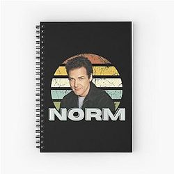 Norm MacDonald Rip MacDonald Spiral Notebook