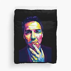 Norm Macdonald Pop Art Duvet Cover