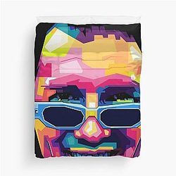 Norm Macdonald Pop Art Duvet Cover