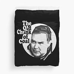 Norm MacDonald The Old Chunk of Coal Duvet Cover