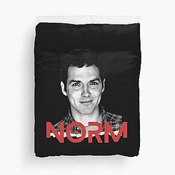 Rest in peace Comedian Norm Macdonald Duvet Cover