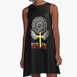 Notre Dame Rose Window Dress