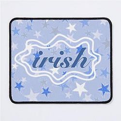 Notre Dame Starry Mouse Pad