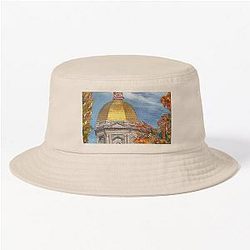 Golden Dome of Notre Dame Bucket Hat