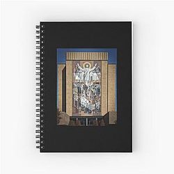 Notre Dame's Jesus Mountain Dreams Spiral Notebook