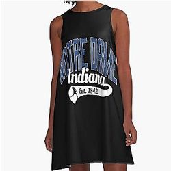 Notre Dame Indiana A Line Dress