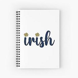 Notre Dame Fighting Irish Spiral Notebook