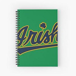 Notre Dame Irish Notebook