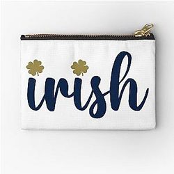 Notre Dame Fighting Irish Zipper Pouch