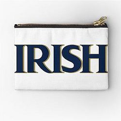 Notre Dame Zipper Pouch