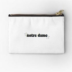 Notre Dame Layered Zipper Pouch