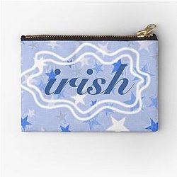 Notre Dame Starry Pattern Zipper Pouch