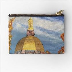 Golden Dome of Notre Dame Pouch
