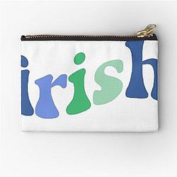 Notre Dame Zipper Pouch