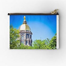 The Golden Dome of Notre Dame University Pouch