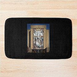Notre Dame Am Christ mountain Dreams Bath Mat