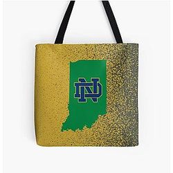 Notre Dame All Print Tote Bag