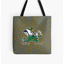 Notre Dame All Over Tote Bag