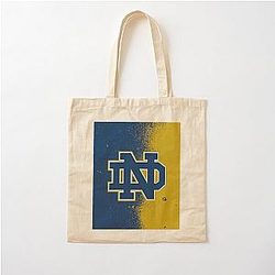 Notre Dame Cotton Tote Bag