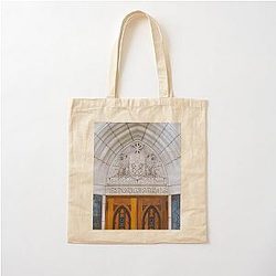 God, Country, Notre Dame Cotton Tote Bag