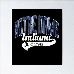Notre Dame Indiana Poster