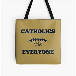 Notre Dame All Print Tote Bag