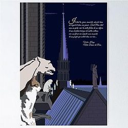 Premium Notre Dame de Paris Poster