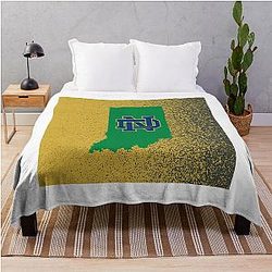 Notre Dame ThrowBlanket