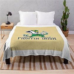 Notre Dam Throw Blanket