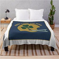 Notre Dame Throw Blanket