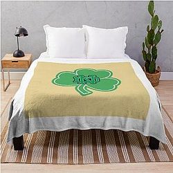 Notre Dame Throw Blanket