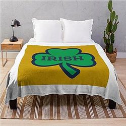 Notre Dame Throw Blanket
