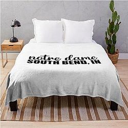 Notre Dame Throw Blanket