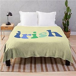 Notre Dame Design Throw Blanket