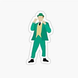 Notre Dame Leprechaun Sticker