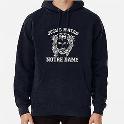 Jesus Hates Notre Dame Gold Hoodie