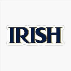 Notre Dame sticker