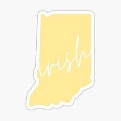 Notre Dame Indiana Sticker