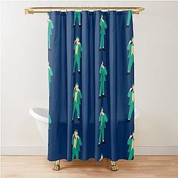 Notre Dame Leprechaun Shower Curtain